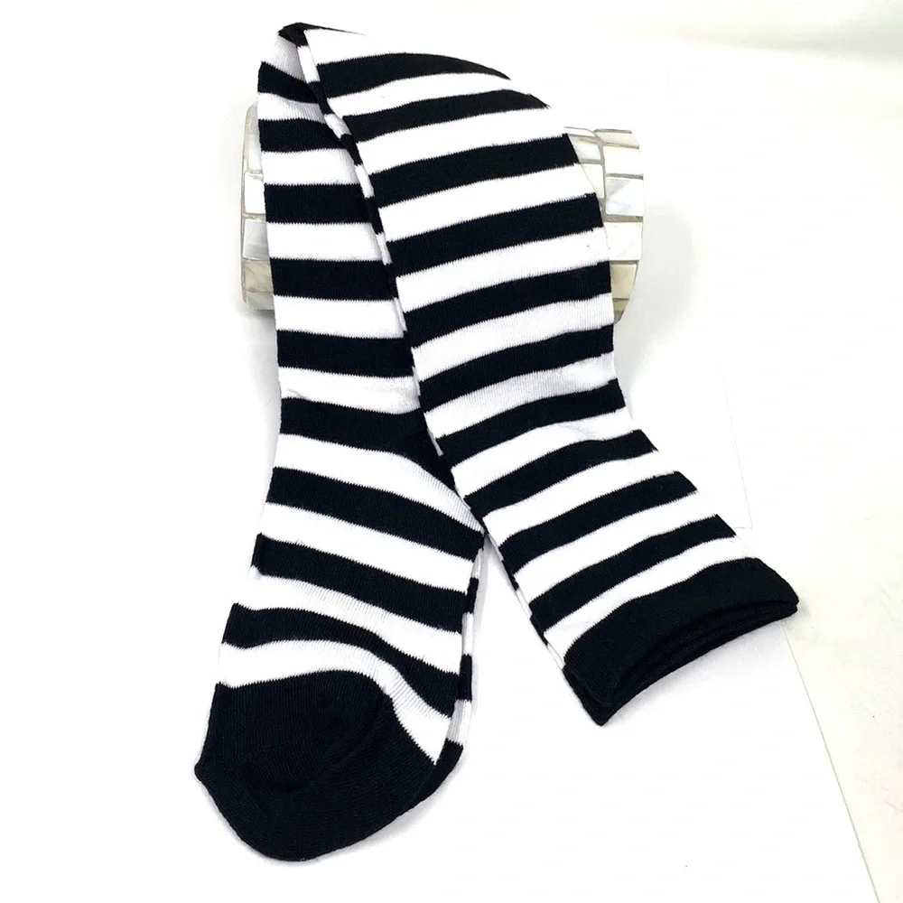 Socks New Ladies Over the knee striped Long Socks